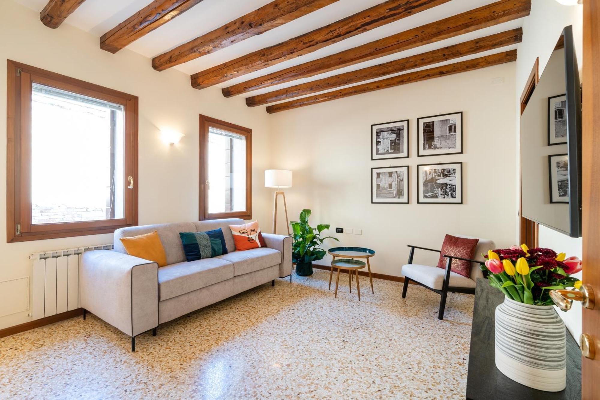 Elegante E Luminoso, Spazio Esterno Privato Venedig Exteriör bild