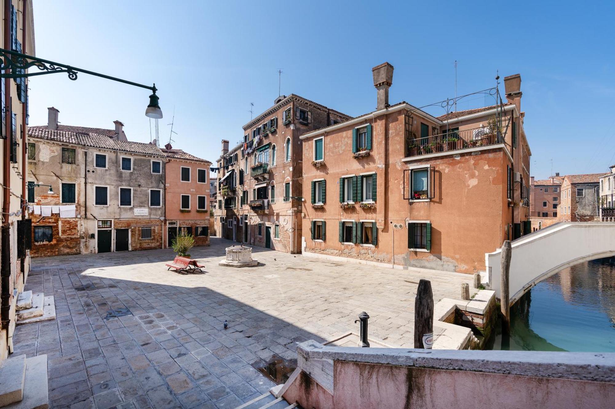Elegante E Luminoso, Spazio Esterno Privato Venedig Exteriör bild