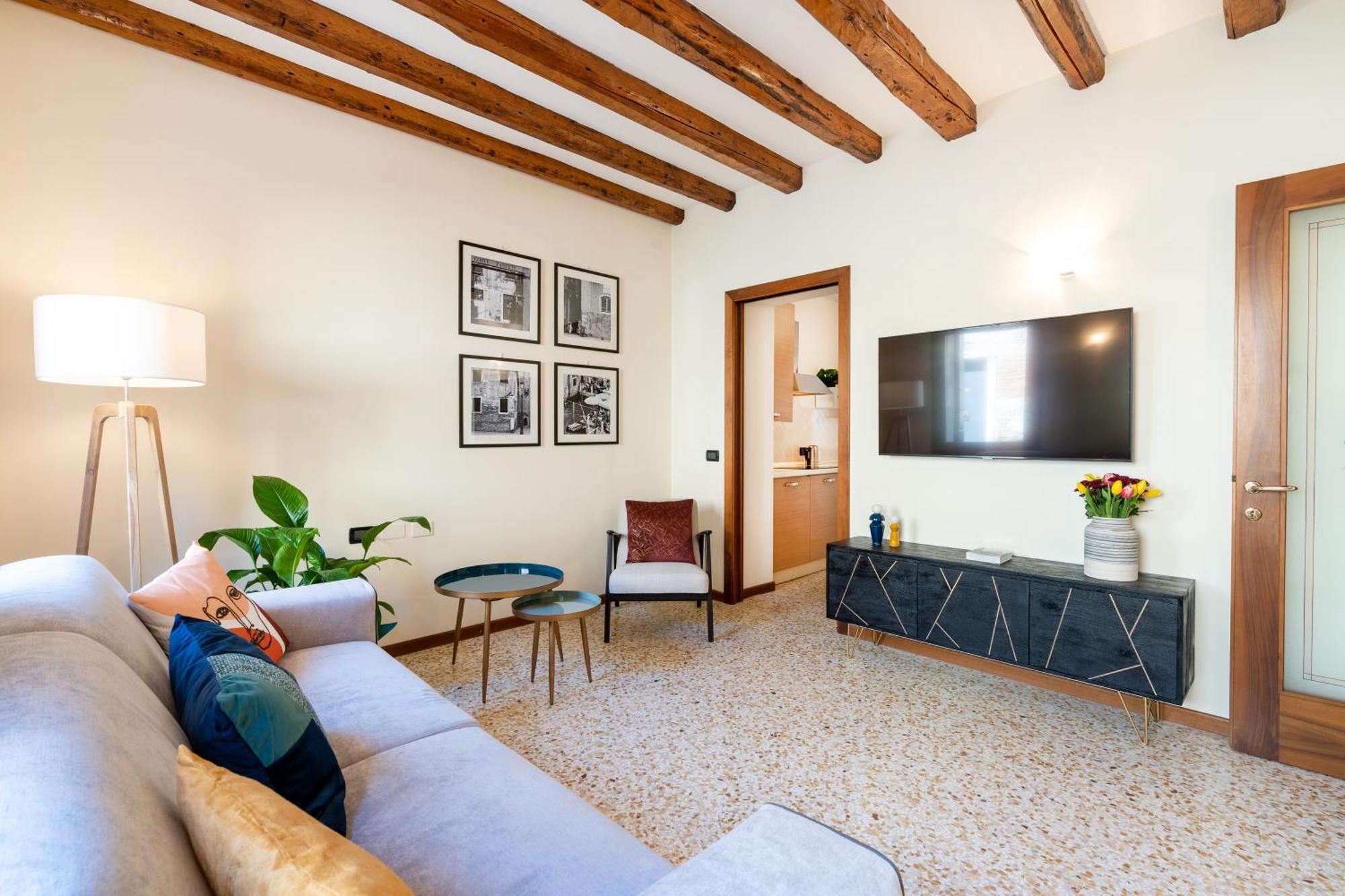 Elegante E Luminoso, Spazio Esterno Privato Venedig Exteriör bild