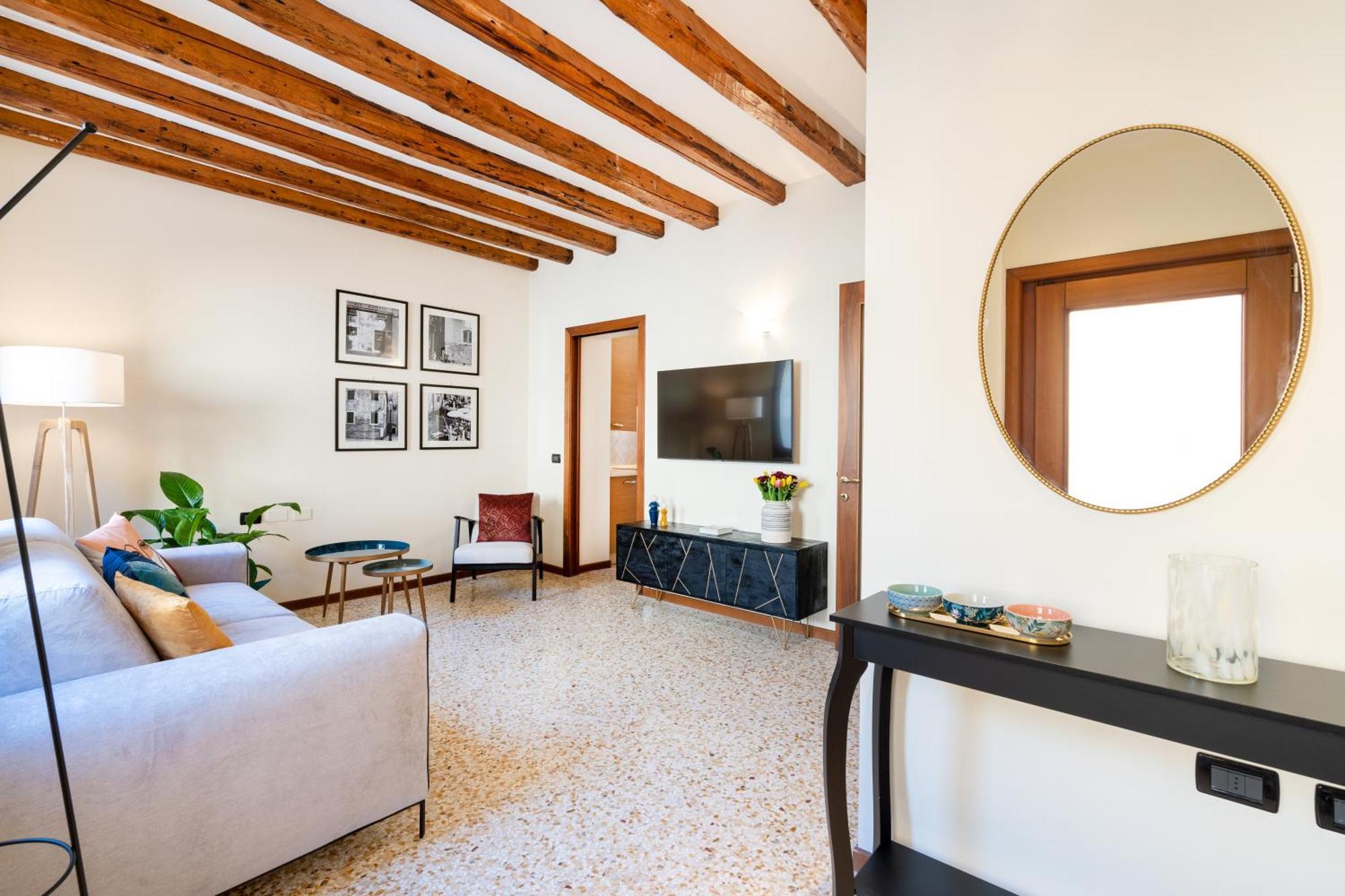 Elegante E Luminoso, Spazio Esterno Privato Venedig Exteriör bild
