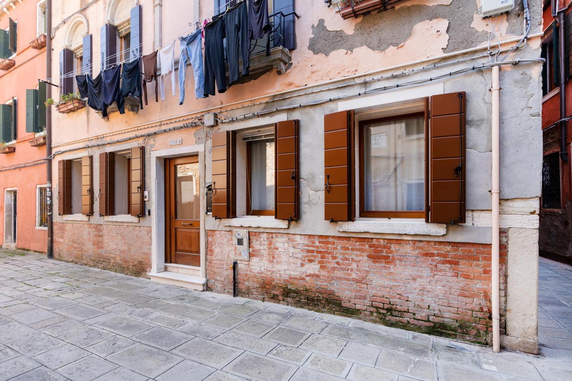 Elegante E Luminoso, Spazio Esterno Privato Venedig Exteriör bild