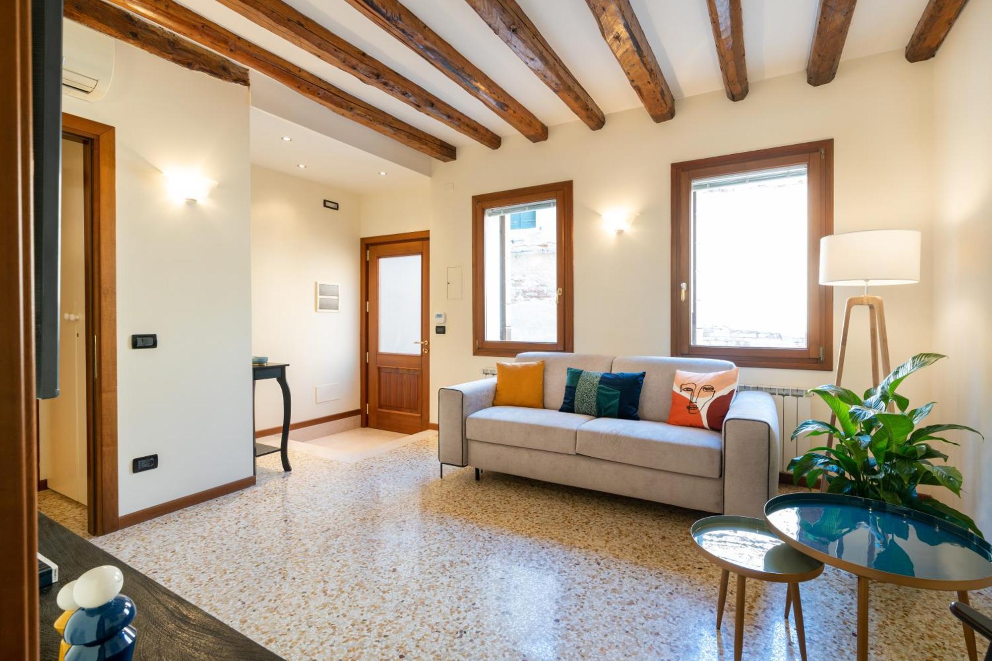 Elegante E Luminoso, Spazio Esterno Privato Venedig Exteriör bild
