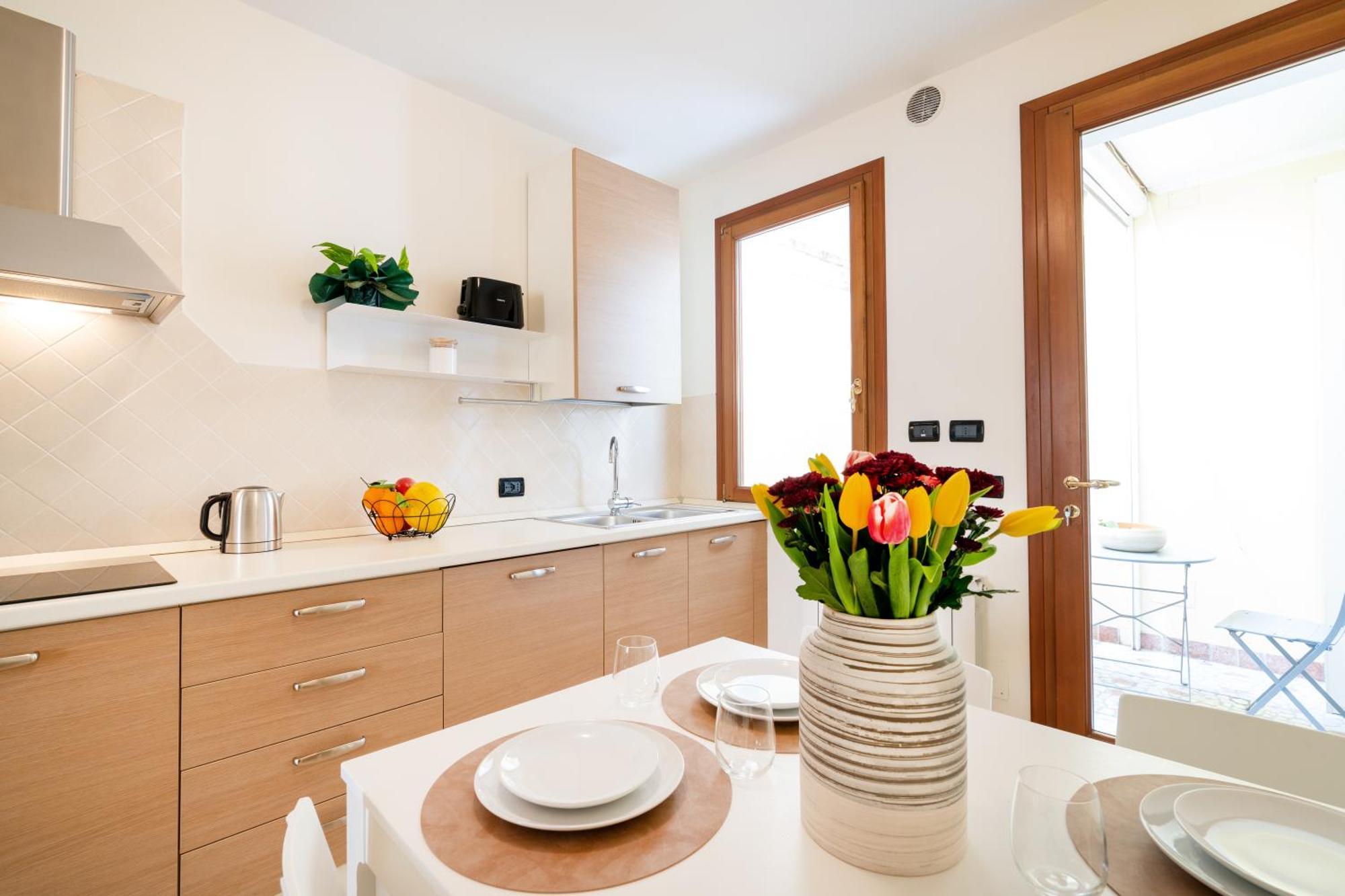 Elegante E Luminoso, Spazio Esterno Privato Venedig Exteriör bild