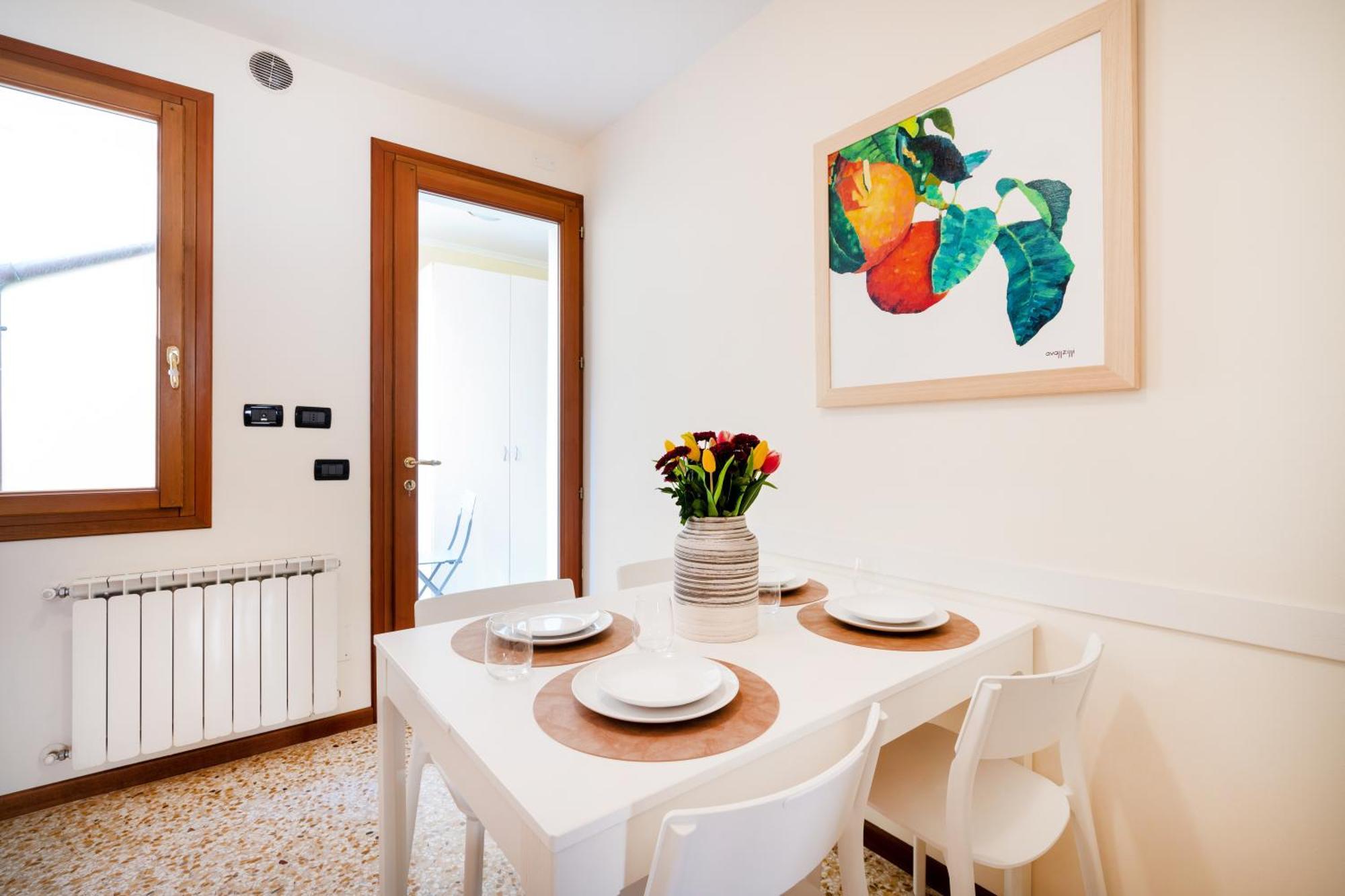 Elegante E Luminoso, Spazio Esterno Privato Venedig Exteriör bild