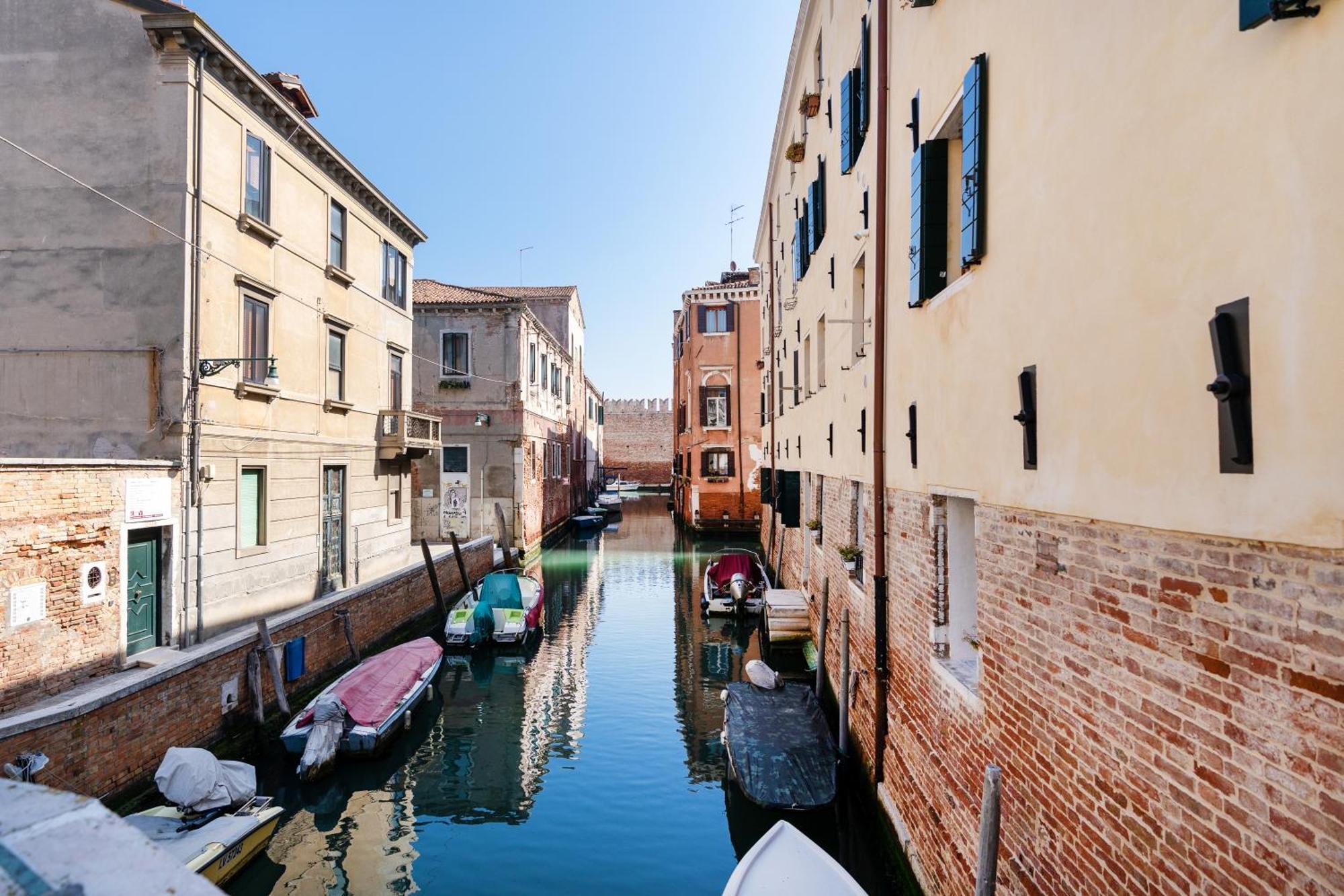 Elegante E Luminoso, Spazio Esterno Privato Venedig Exteriör bild