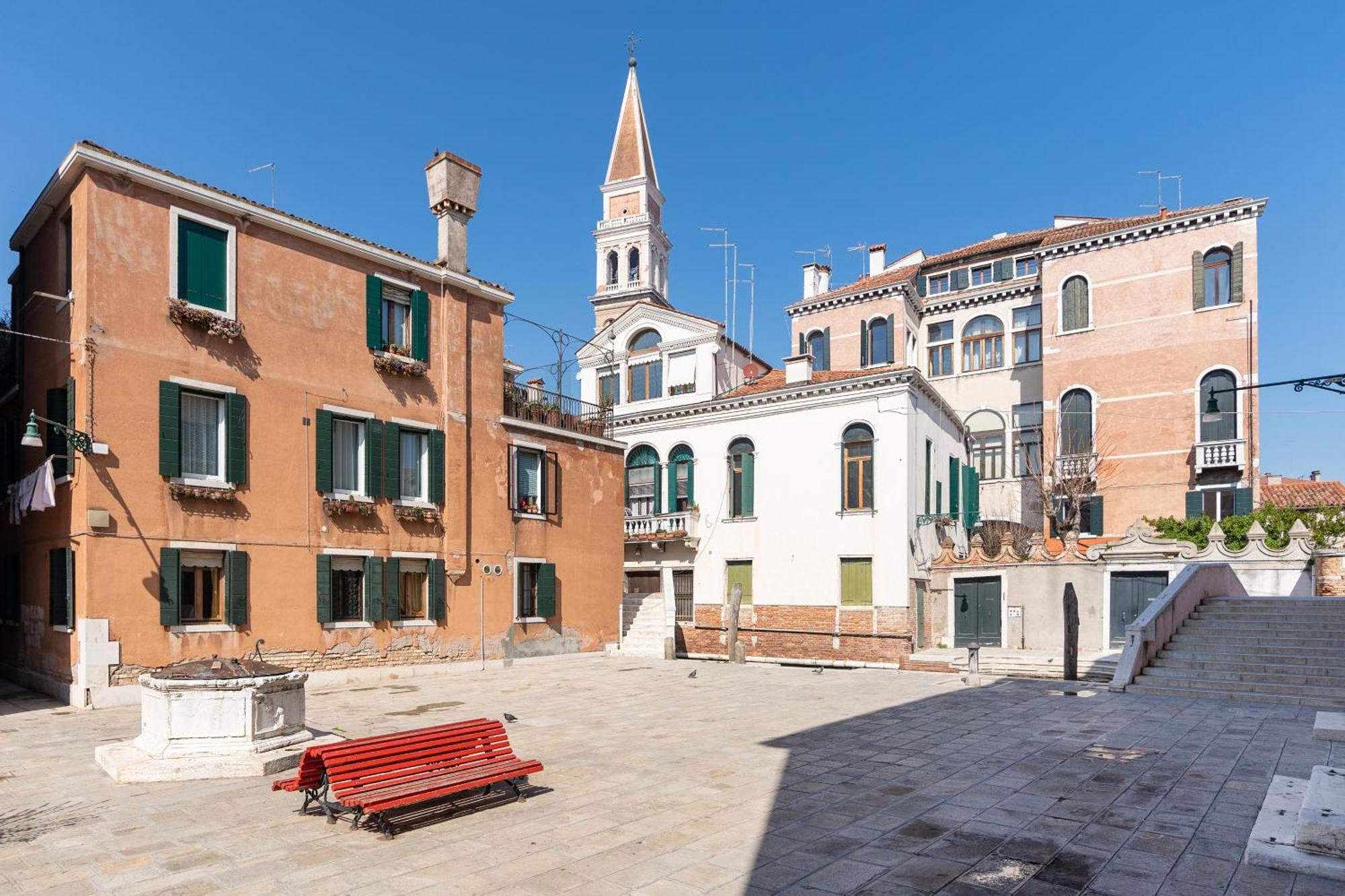 Elegante E Luminoso, Spazio Esterno Privato Venedig Exteriör bild
